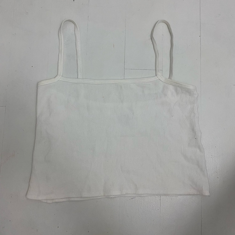 brandy melville white tank
